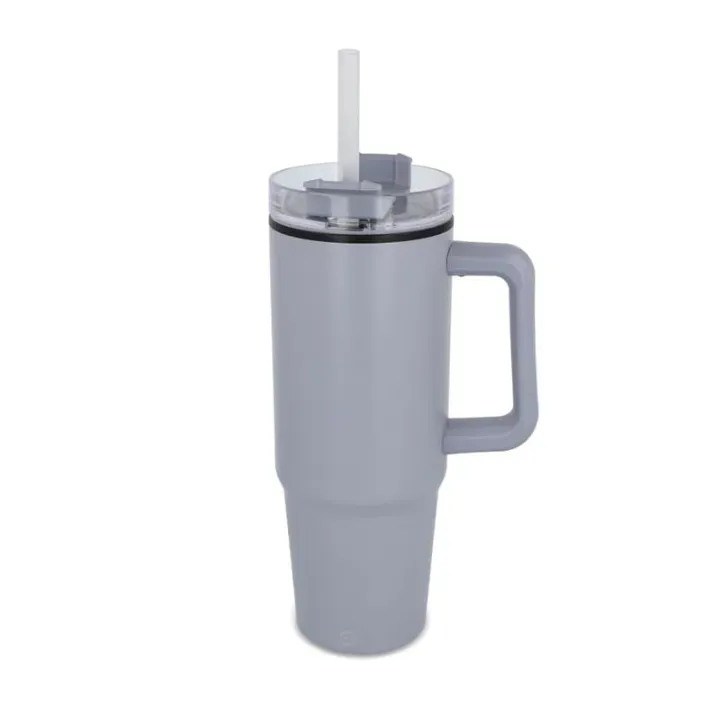Miami mug with handle and straw 800ml - LT57004 (N0061)